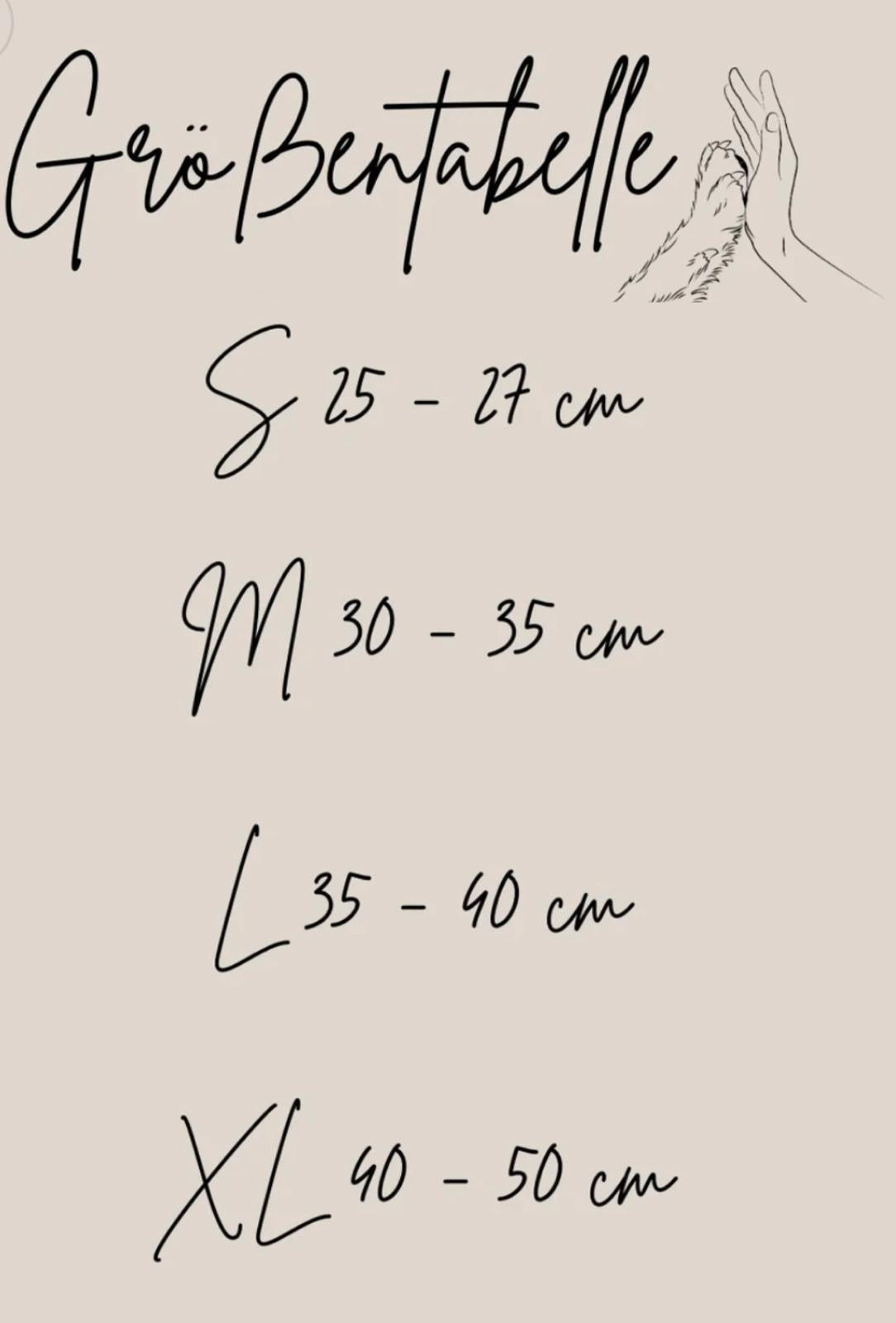 M / 30 - 35 cm / 4 Farben