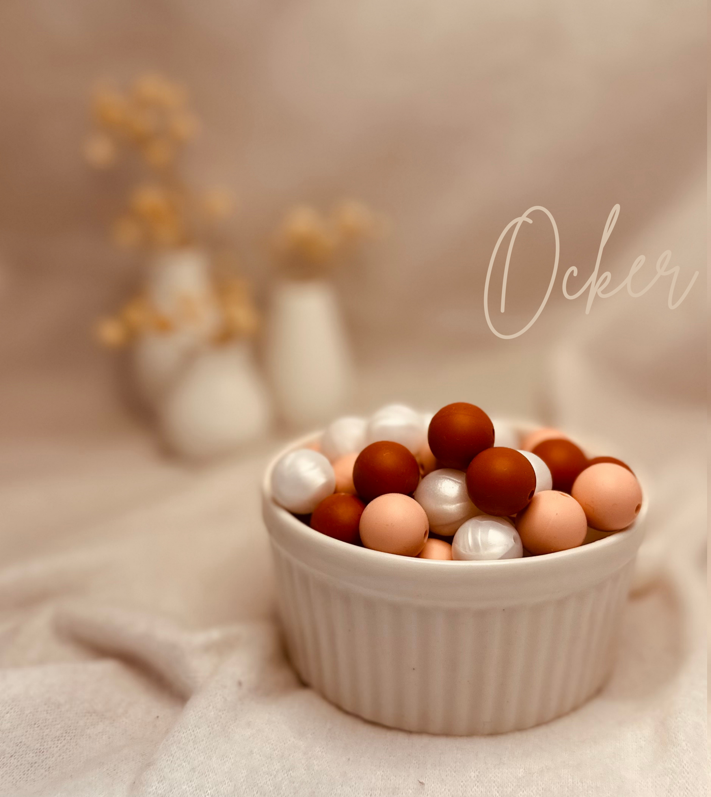 Leine / Anhänger Bundle / Ocker